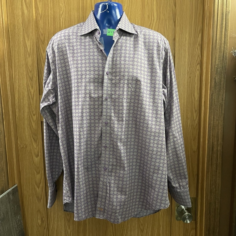 Men's Thomas Dean XL TG Dress Shirt‎